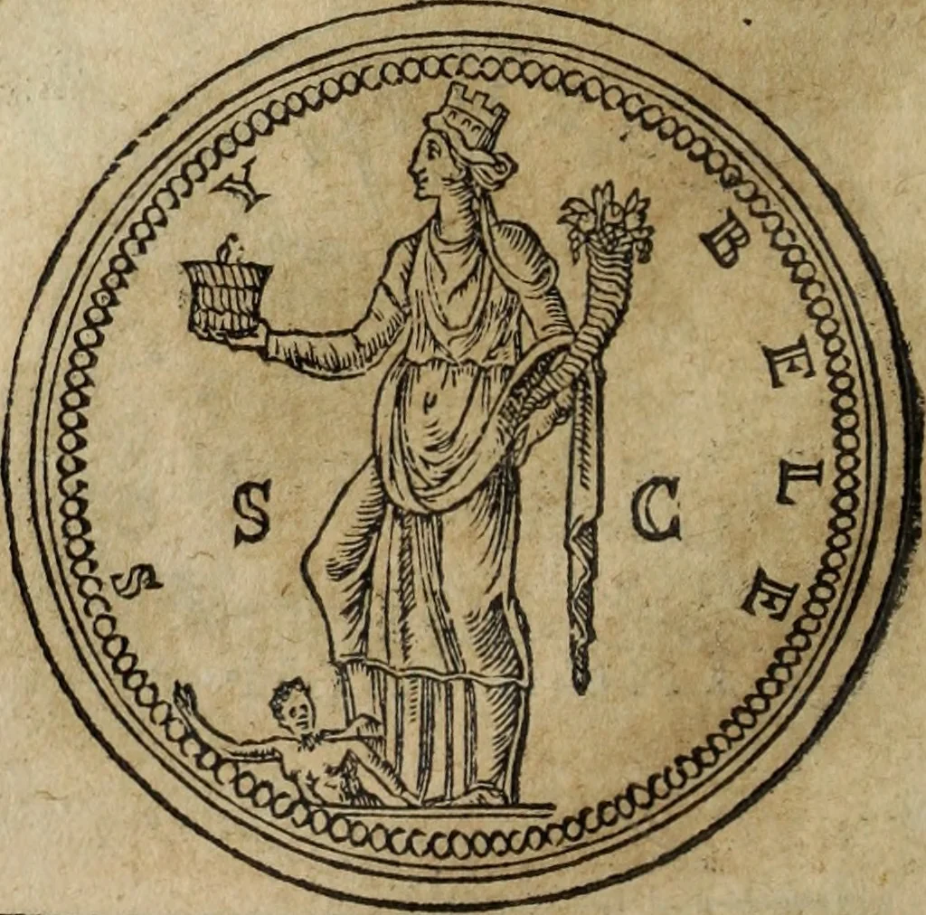 An illustration from Discorso della religione antica de Romani, insieme vn'altro Discorso della castrametatione, et disciplina militare, bagni, & essercitij antichi di detti Romani;, 1569, leaf 101
