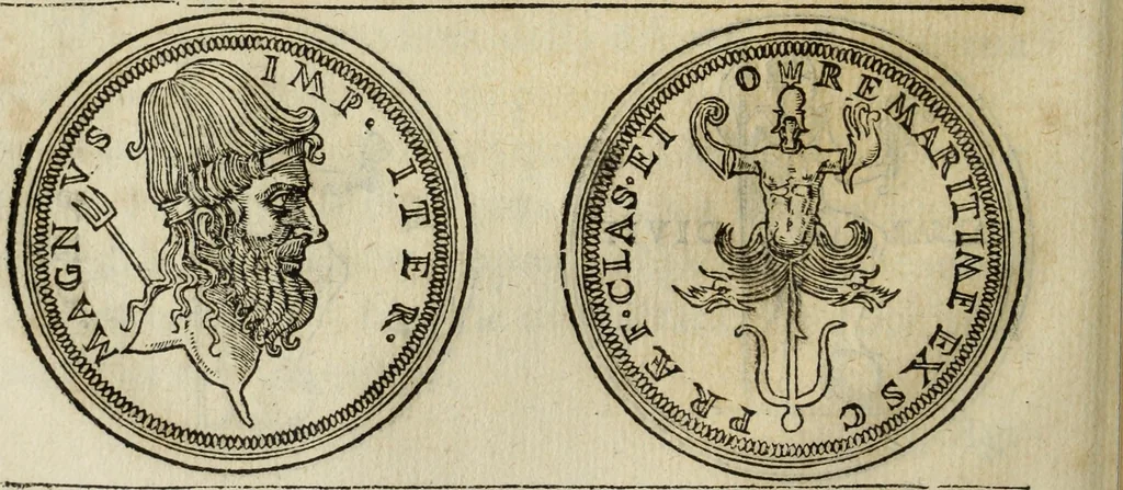 An illustration from Discorso della religione antica de Romani, insieme vn'altro Discorso della castrametatione, et disciplina militare, bagni, & essercitij antichi di detti Romani;, 1569, leaf 107