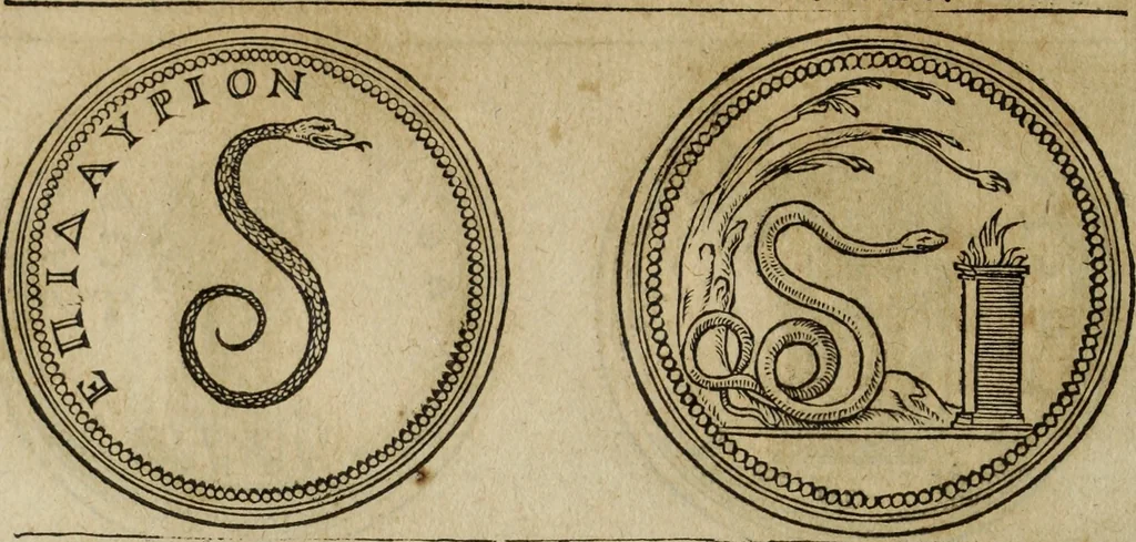 An illustration from Discorso della religione antica de Romani, insieme vn'altro Discorso della castrametatione, et disciplina militare, bagni, & essercitij antichi di detti Romani;, 1569, leaf 115