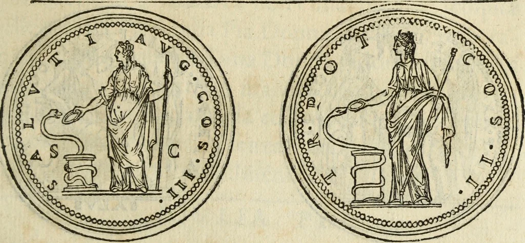 An illustration from Discorso della religione antica de Romani, insieme vn'altro Discorso della castrametatione, et disciplina militare, bagni, & essercitij antichi di detti Romani;, 1569, leaf 116