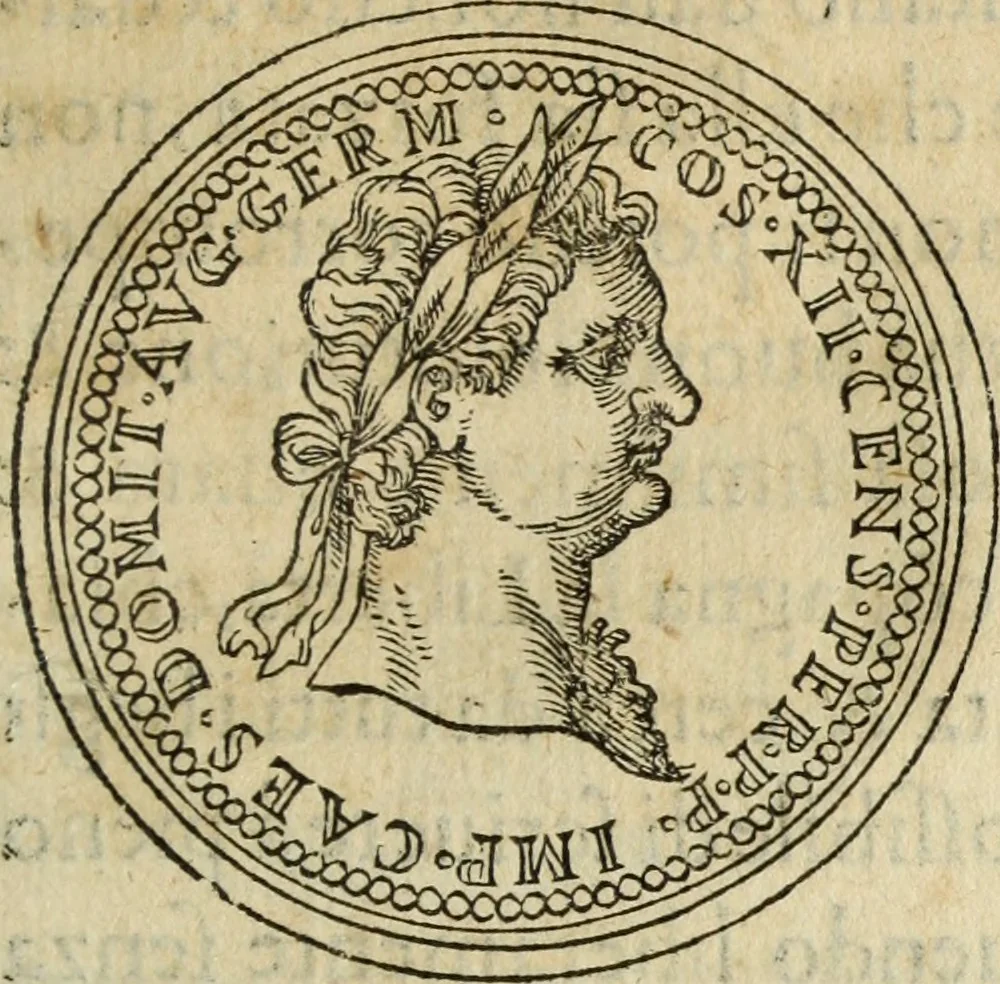 An illustration from Discorso della religione antica de Romani, insieme vn'altro Discorso della castrametatione, et disciplina militare, bagni, & essercitij antichi di detti Romani;, 1569, leaf 118