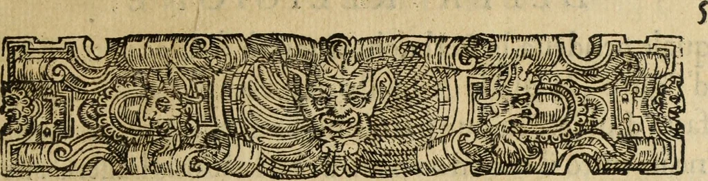 An illustration from Discorso della religione antica de Romani, insieme vn'altro Discorso della castrametatione, et disciplina militare, bagni, & essercitij antichi di detti Romani;, 1569, leaf 12