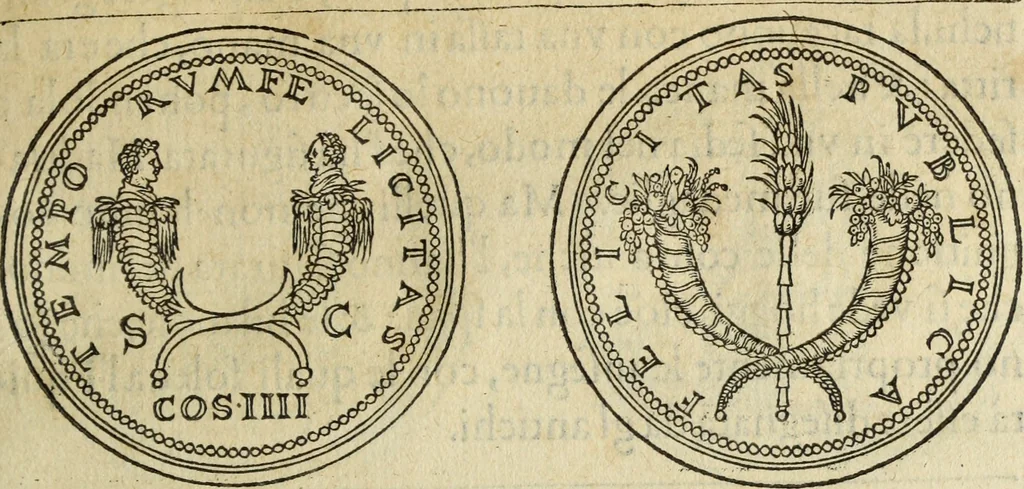 An illustration from Discorso della religione antica de Romani, insieme vn'altro Discorso della castrametatione, et disciplina militare, bagni, & essercitij antichi di detti Romani;, 1569, leaf 122