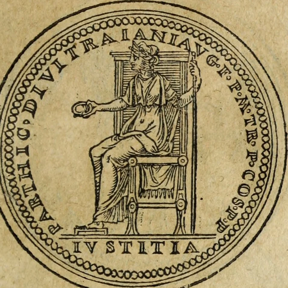 An illustration from Discorso della religione antica de Romani, insieme vn'altro Discorso della castrametatione, et disciplina militare, bagni, & essercitij antichi di detti Romani;, 1569, leaf 124