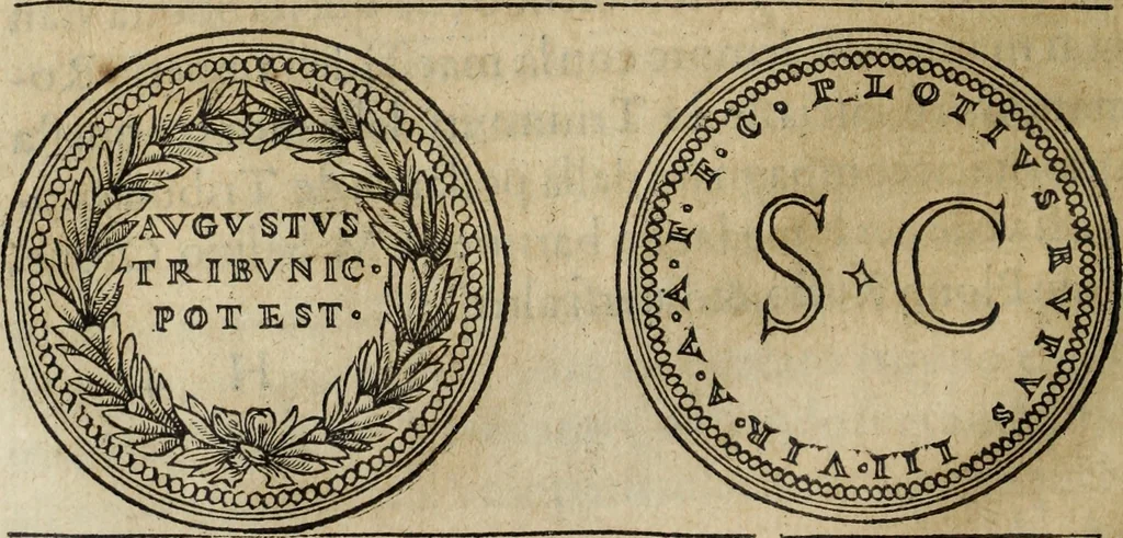 An illustration from Discorso della religione antica de Romani, insieme vn'altro Discorso della castrametatione, et disciplina militare, bagni, & essercitij antichi di detti Romani;, 1569, leaf 127