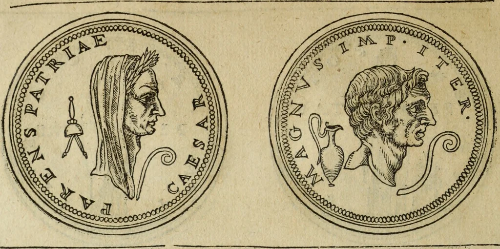An illustration from Discorso della religione antica de Romani, insieme vn'altro Discorso della castrametatione, et disciplina militare, bagni, & essercitij antichi di detti Romani;, 1569, leaf 133