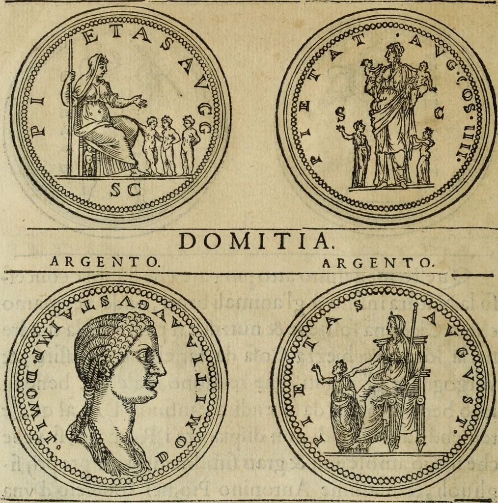 An illustration from Discorso della religione antica de Romani, insieme vn'altro Discorso della castrametatione, et disciplina militare, bagni, & essercitij antichi di detti Romani;, 1569, leaf 135