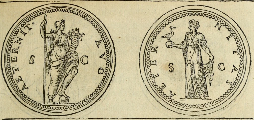 An illustration from Discorso della religione antica de Romani, insieme vn'altro Discorso della castrametatione, et disciplina militare, bagni, & essercitij antichi di detti Romani;, 1569, leaf 138