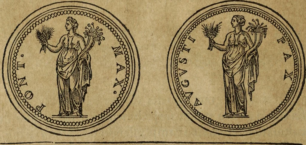 An illustration from Discorso della religione antica de Romani, insieme vn'altro Discorso della castrametatione, et disciplina militare, bagni, & essercitij antichi di detti Romani;, 1569, leaf 143