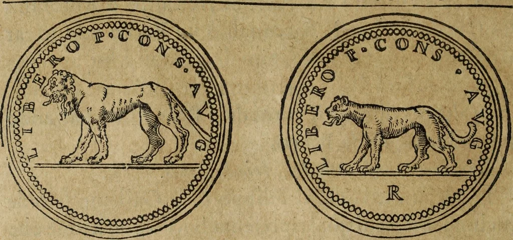 An illustration from Discorso della religione antica de Romani, insieme vn'altro Discorso della castrametatione, et disciplina militare, bagni, & essercitij antichi di detti Romani;, 1569, leaf 147