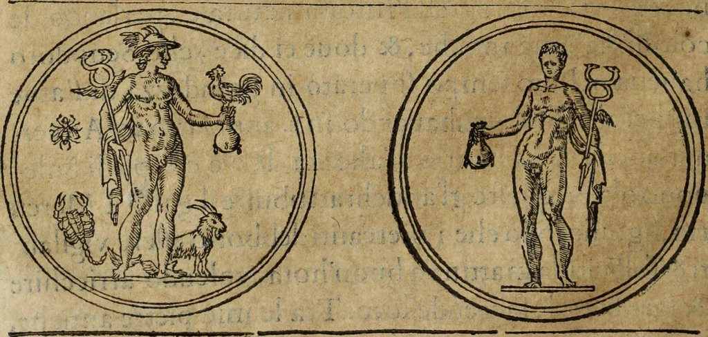 An illustration from Discorso della religione antica de Romani, insieme vn'altro Discorso della castrametatione, et disciplina militare, bagni, & essercitij antichi di detti Romani;, 1569, leaf 163