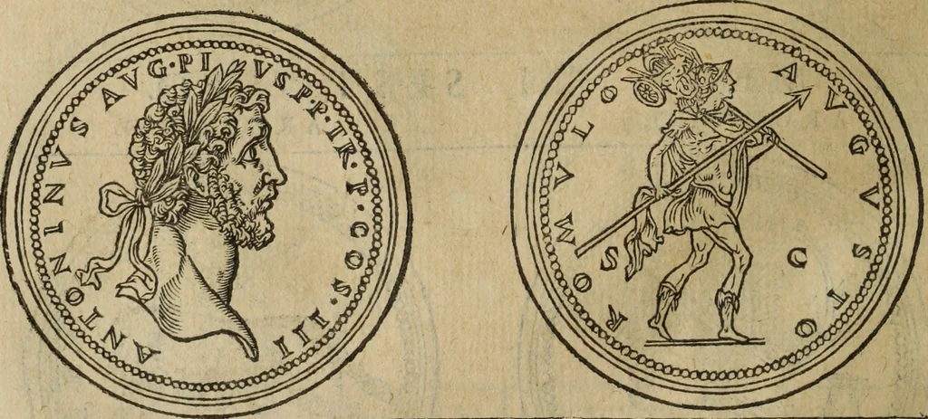An illustration from Discorso della religione antica de Romani, insieme vn'altro Discorso della castrametatione, et disciplina militare, bagni, & essercitij antichi di detti Romani;, 1569, leaf 167