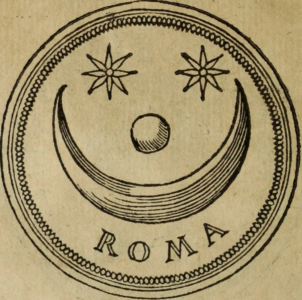 An illustration from Discorso della religione antica de Romani, insieme vn'altro Discorso della castrametatione, et disciplina militare, bagni, & essercitij antichi di detti Romani;, 1569, leaf 171