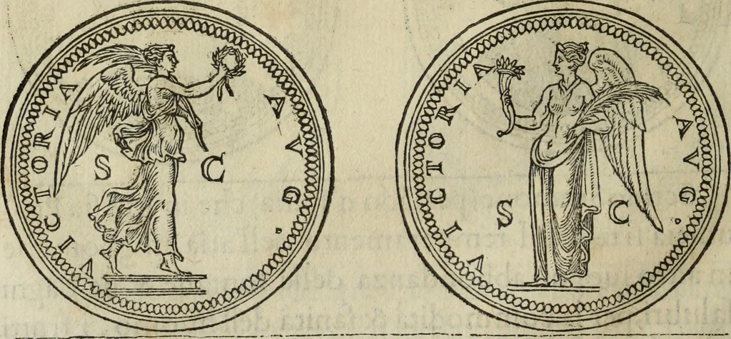 An illustration from Discorso della religione antica de Romani, insieme vn'altro Discorso della castrametatione, et disciplina militare, bagni, & essercitij antichi di detti Romani;, 1569, leaf 173