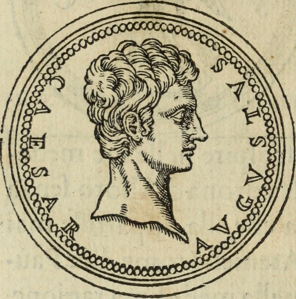 An illustration from Discorso della religione antica de Romani, insieme vn'altro Discorso della castrametatione, et disciplina militare, bagni, & essercitij antichi di detti Romani;, 1569, leaf 175