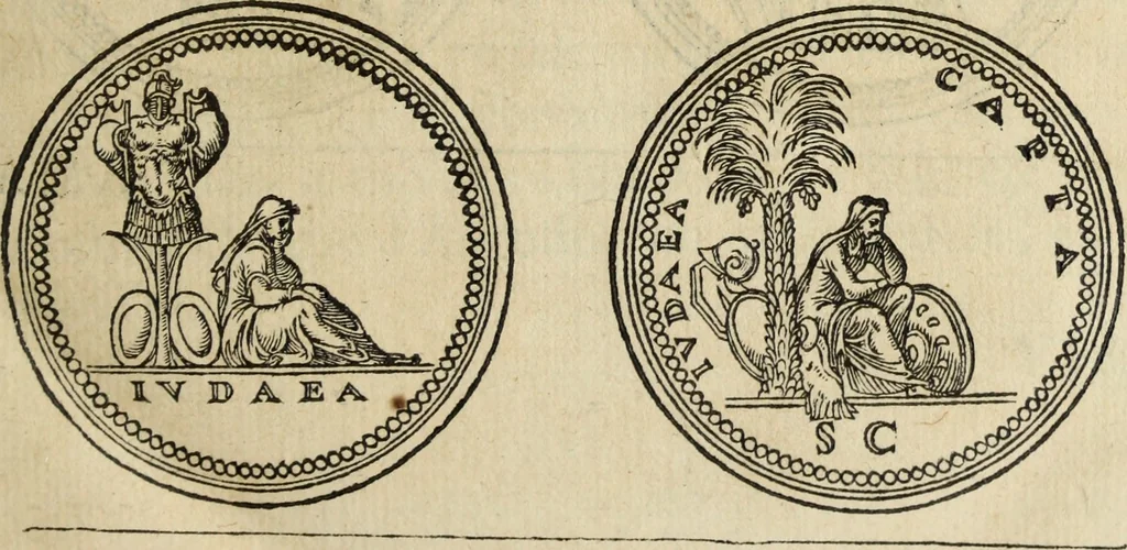 An illustration from Discorso della religione antica de Romani, insieme vn'altro Discorso della castrametatione, et disciplina militare, bagni, & essercitij antichi di detti Romani;, 1569, leaf 18
