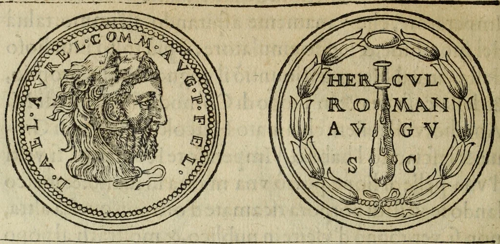 An illustration from Discorso della religione antica de Romani, insieme vn'altro Discorso della castrametatione, et disciplina militare, bagni, & essercitij antichi di detti Romani;, 1569, leaf 187