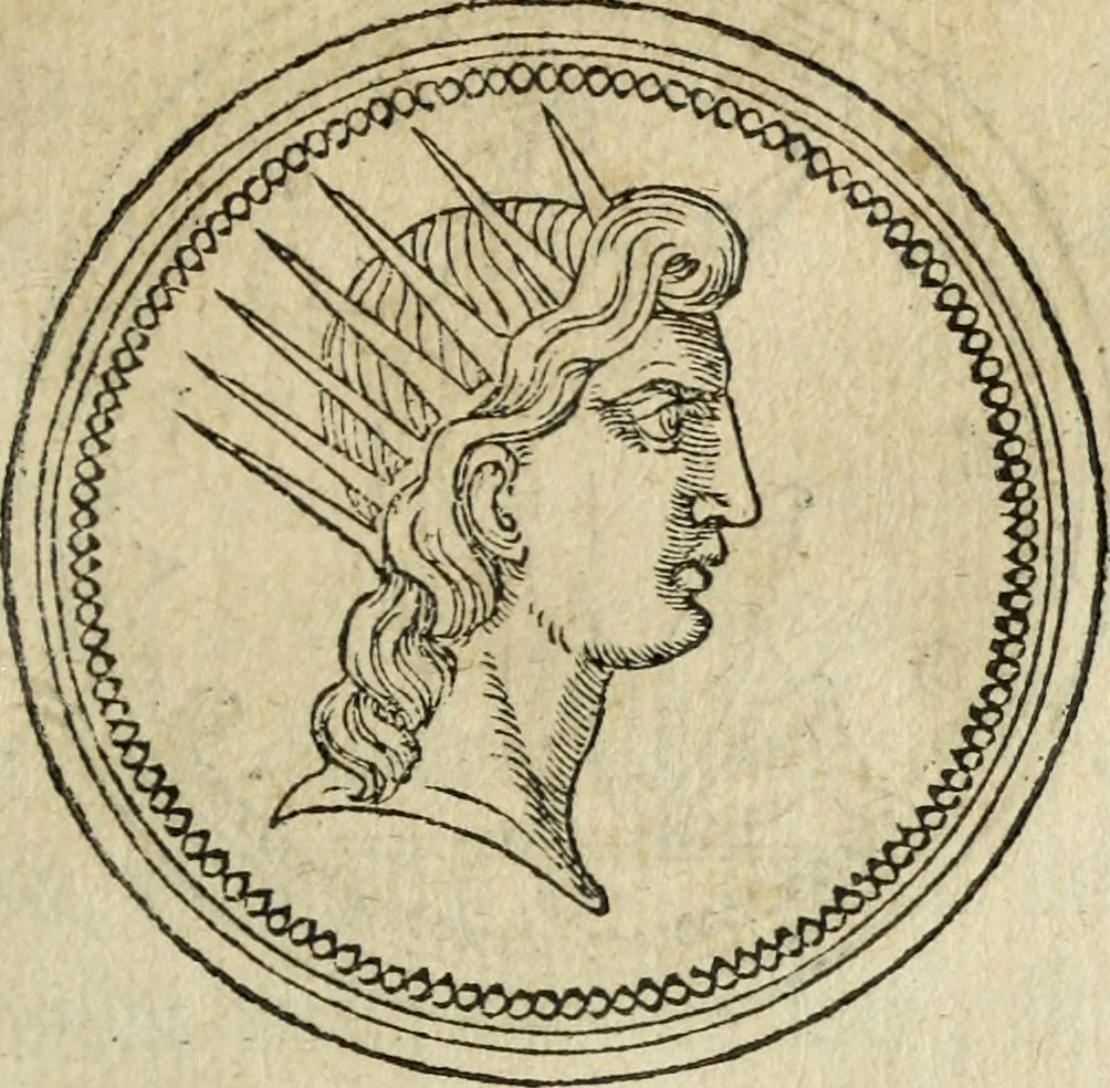 An illustration from Discorso della religione antica de Romani, insieme vn'altro Discorso della castrametatione, et disciplina militare, bagni, & essercitij antichi di detti Romani;, 1569, leaf 196