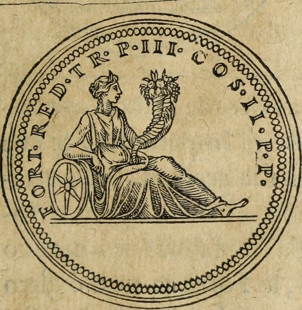 An illustration from Discorso della religione antica de Romani, insieme vn'altro Discorso della castrametatione, et disciplina militare, bagni, & essercitij antichi di detti Romani;, 1569, leaf 204