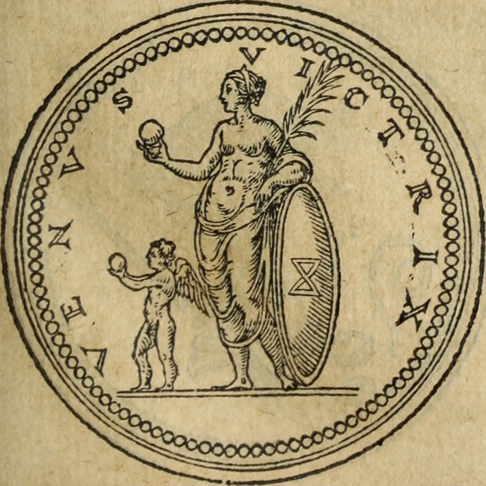 An illustration from Discorso della religione antica de Romani, insieme vn'altro Discorso della castrametatione, et disciplina militare, bagni, & essercitij antichi di detti Romani;, 1569, leaf 210