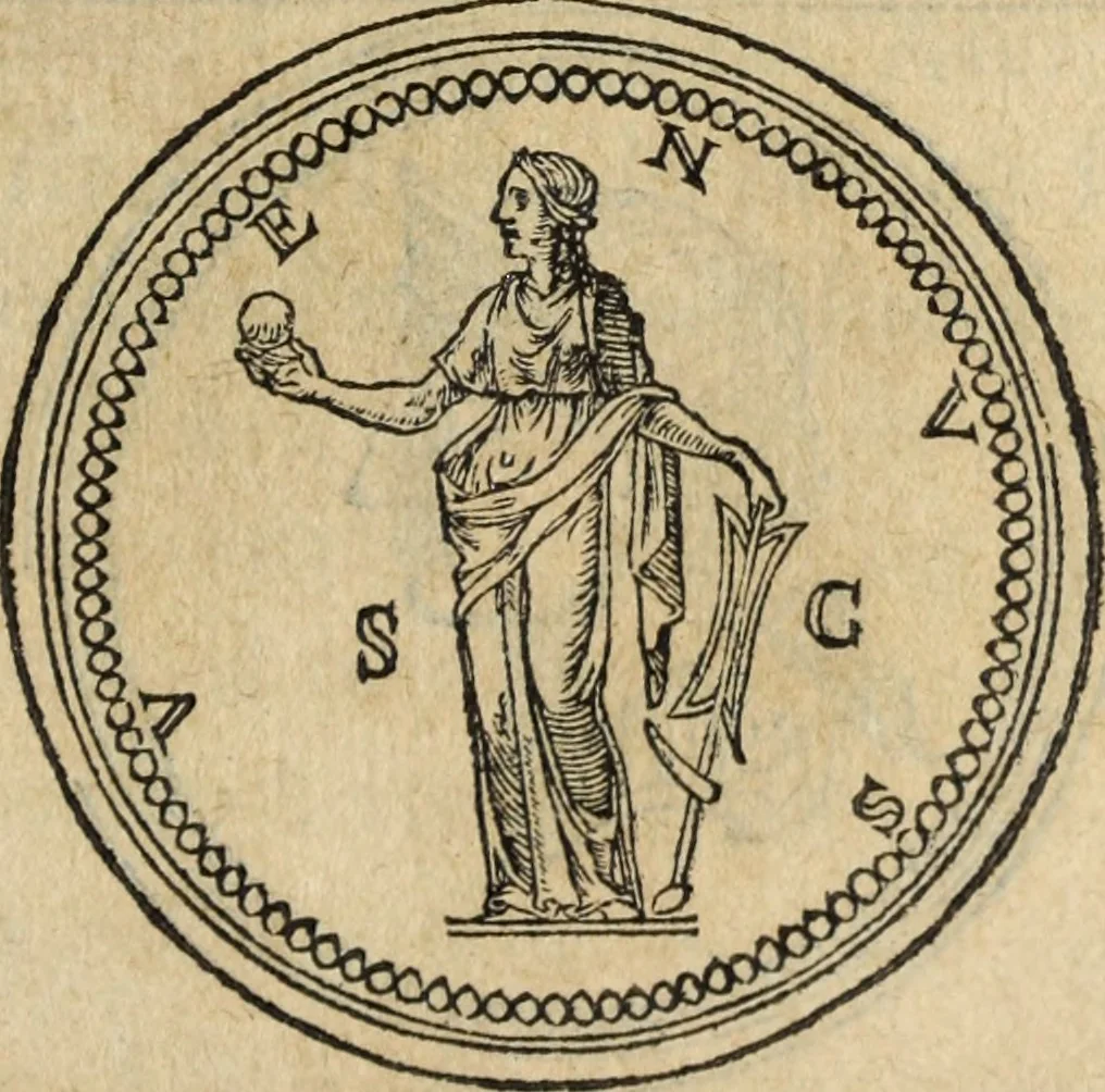 An illustration from Discorso della religione antica de Romani, insieme vn'altro Discorso della castrametatione, et disciplina militare, bagni, & essercitij antichi di detti Romani;, 1569, leaf 210