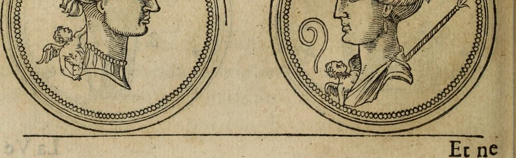An illustration from Discorso della religione antica de Romani, insieme vn'altro Discorso della castrametatione, et disciplina militare, bagni, & essercitij antichi di detti Romani;, 1569, leaf 211
