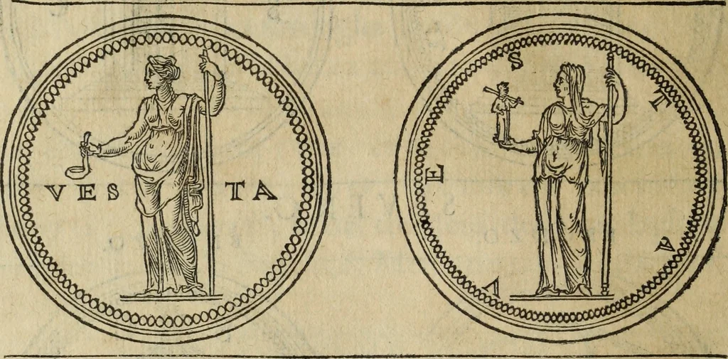 An illustration from Discorso della religione antica de Romani, insieme vn'altro Discorso della castrametatione, et disciplina militare, bagni, & essercitij antichi di detti Romani;, 1569, leaf 217