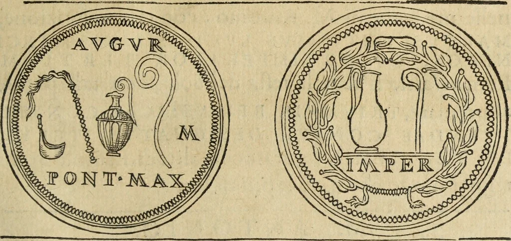 An illustration from Discorso della religione antica de Romani, insieme vn'altro Discorso della castrametatione, et disciplina militare, bagni, & essercitij antichi di detti Romani;, 1569, leaf 230