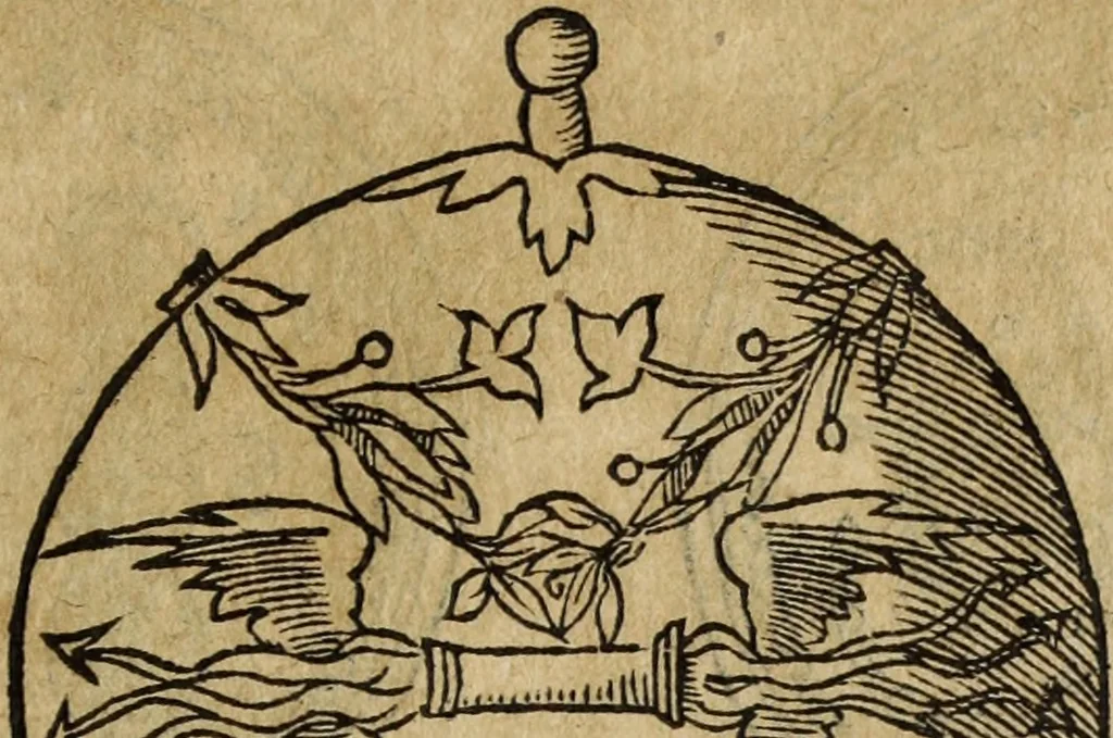 An illustration from Discorso della religione antica de Romani, insieme vn'altro Discorso della castrametatione, et disciplina militare, bagni, & essercitij antichi di detti Romani;, 1569, leaf 238