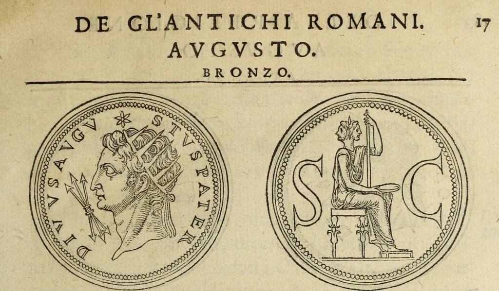 An illustration from Discorso della religione antica de Romani, insieme vn'altro Discorso della castrametatione, et disciplina militare, bagni, & essercitij antichi di detti Romani;, 1569, leaf 24