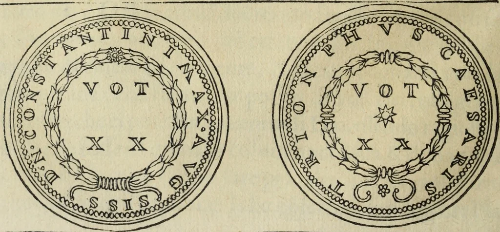 An illustration from Discorso della religione antica de Romani, insieme vn'altro Discorso della castrametatione, et disciplina militare, bagni, & essercitij antichi di detti Romani;, 1569, leaf 251