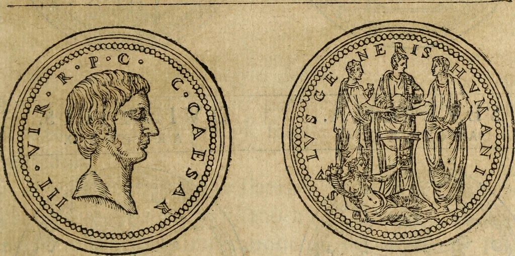 An illustration from Discorso della religione antica de Romani, insieme vn'altro Discorso della castrametatione, et disciplina militare, bagni, & essercitij antichi di detti Romani;, 1569, leaf 34