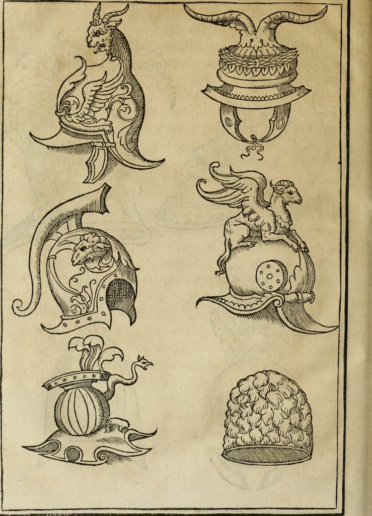 An illustration from Discorso della religione antica de Romani, insieme vn'altro Discorso della castrametatione, et disciplina militare, bagni, & essercitij antichi di detti Romani;, 1569, leaf 415