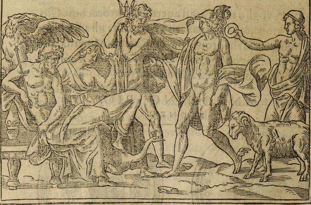 An illustration from Discorso della religione antica de Romani, insieme vn'altro Discorso della castrametatione, et disciplina militare, bagni, & essercitij antichi di detti Romani;, 1569, leaf 53