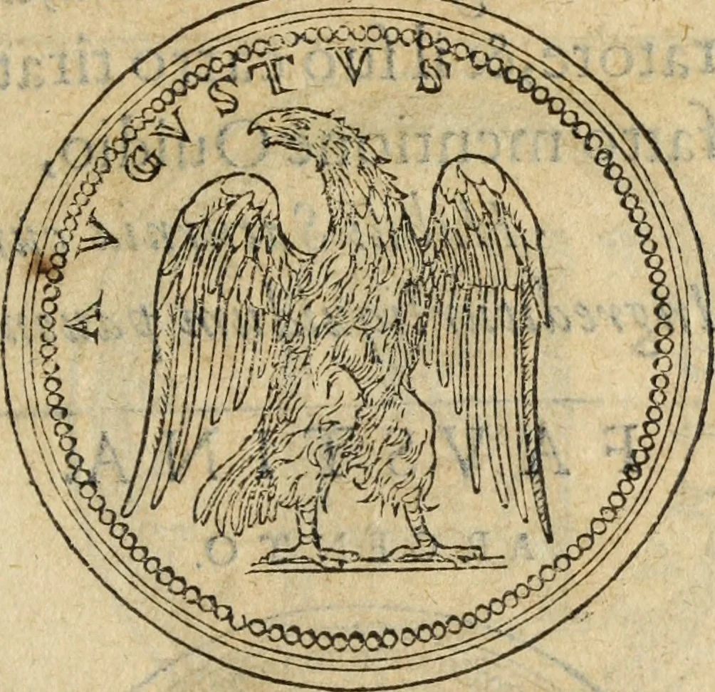 An illustration from Discorso della religione antica de Romani, insieme vn'altro Discorso della castrametatione, et disciplina militare, bagni, & essercitij antichi di detti Romani;, 1569, leaf 54