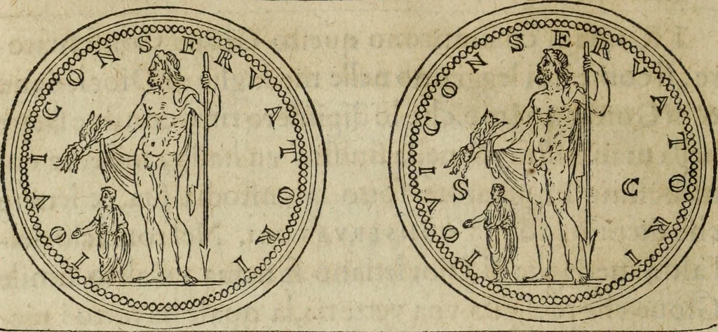An illustration from Discorso della religione antica de Romani, insieme vn'altro Discorso della castrametatione, et disciplina militare, bagni, & essercitij antichi di detti Romani;, 1569, leaf 67
