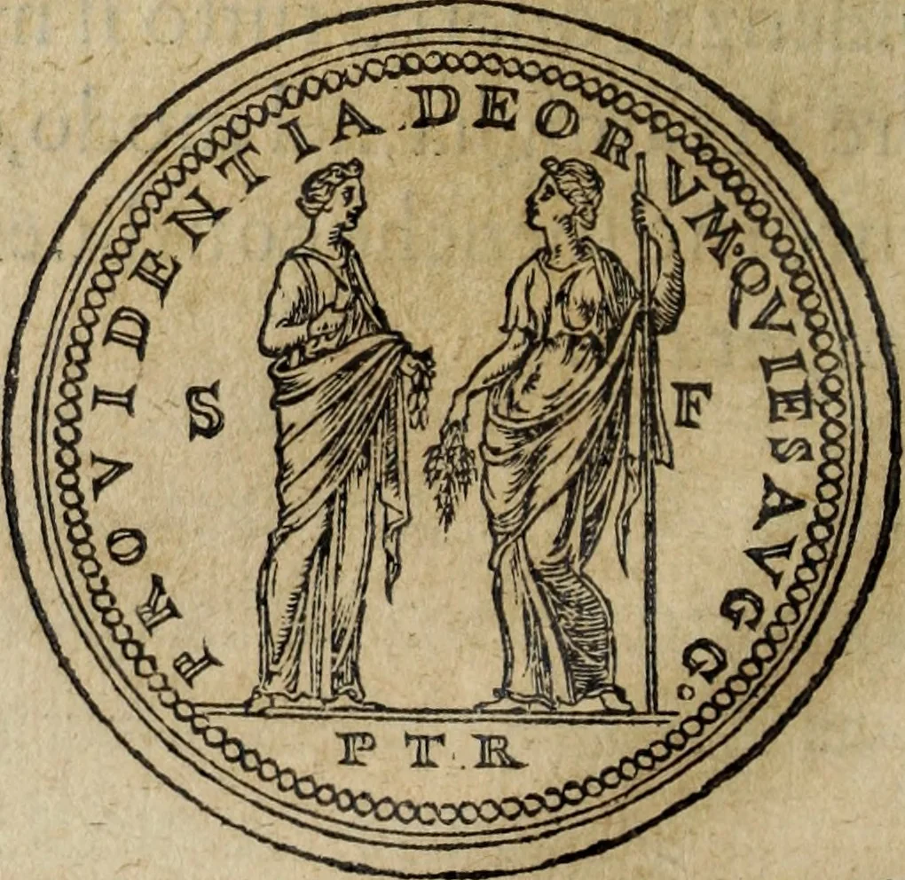 An illustration from Discorso della religione antica de Romani, insieme vn'altro Discorso della castrametatione, et disciplina militare, bagni, & essercitij antichi di detti Romani;, 1569, leaf 77