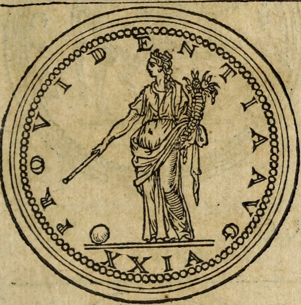 An illustration from Discorso della religione antica de Romani, insieme vn'altro Discorso della castrametatione, et disciplina militare, bagni, & essercitij antichi di detti Romani;, 1569, leaf 78
