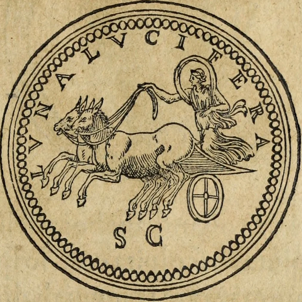 An illustration from Discorso della religione antica de Romani, insieme vn'altro Discorso della castrametatione, et disciplina militare, bagni, & essercitij antichi di detti Romani;, 1569, leaf 88