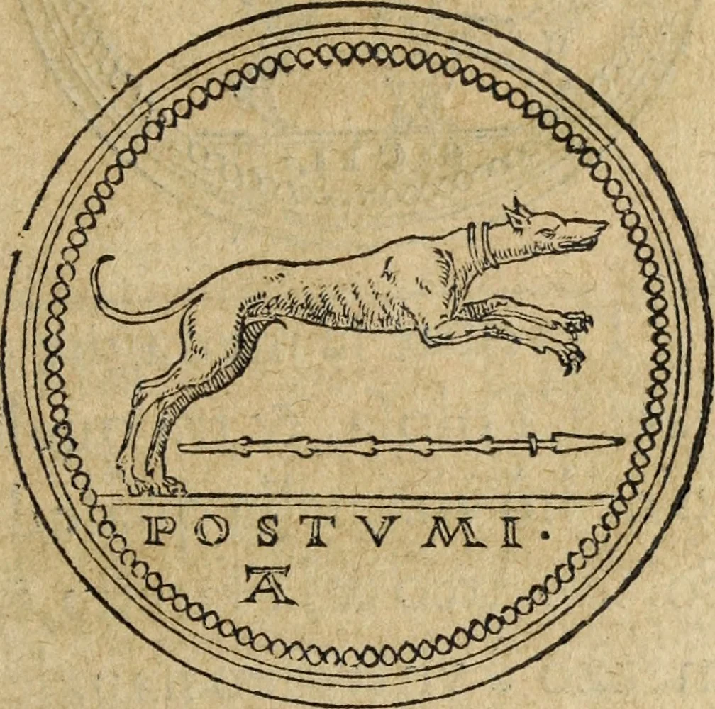 An illustration from Discorso della religione antica de Romani, insieme vn'altro Discorso della castrametatione, et disciplina militare, bagni, & essercitij antichi di detti Romani;, 1569, leaf 90