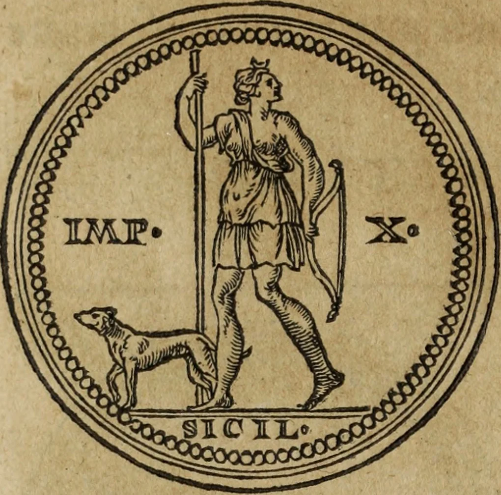 An illustration from Discorso della religione antica de Romani, insieme vn'altro Discorso della castrametatione, et disciplina militare, bagni, & essercitij antichi di detti Romani;, 1569, leaf 91
