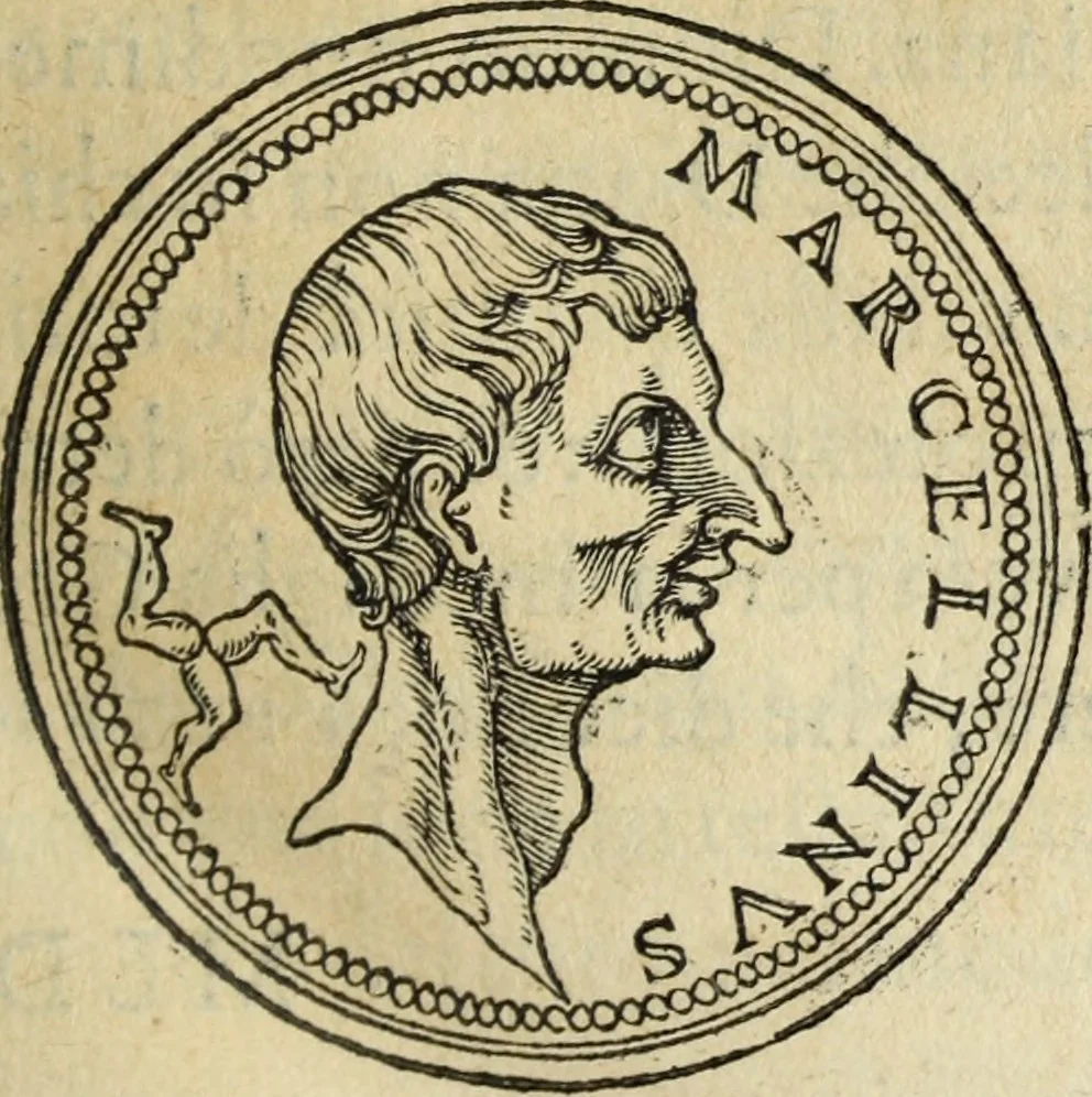 An illustration from Discorso della religione antica de Romani, insieme vn'altro Discorso della castrametatione, et disciplina militare, bagni, & essercitij antichi di detti Romani;, 1569, leaf 92