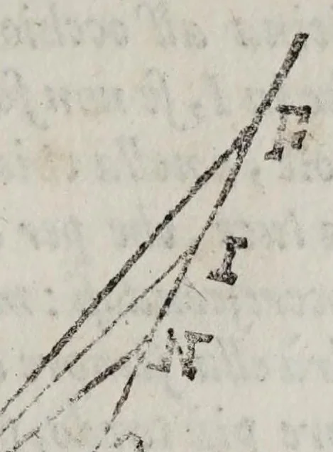 An illustration from Discorso delle comete, 1619, leaf 49