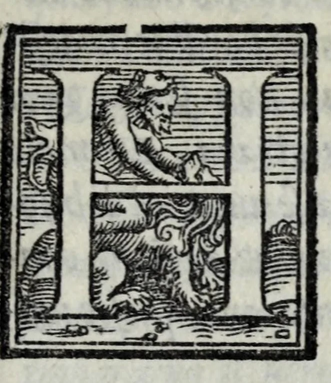 An illustration from Discorso di Girolamo Catena, fatto nell'Academia de gl'illustrissimi affidati, sopra la traduttione delle scienze, & d'altre facultà, 1581, leaf 23