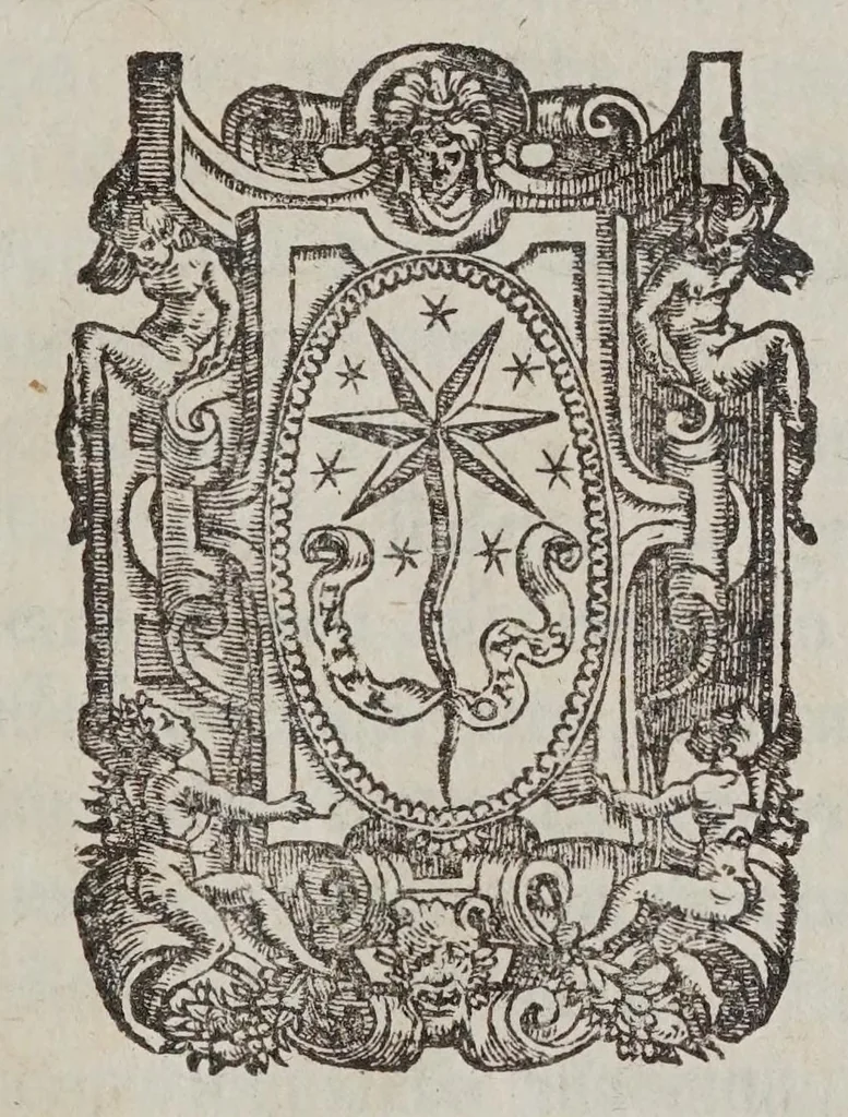 An illustration from Discorso di M. Gioseppe Moleto ... nel quale con uia facile & brieue, si dichiarano & insegnano tutti i termini, & tutte le regole appartenenti alla geografia : di nuouo dal proprio autore ricorretto, & accresciuto del modo di far i mappamondi, le balle, le tauole di geografia : di trouar le differenze delle lunghezze, & delle larghezze, di molte figure : & di molte, & molte cose necessarie alla perfettione della scienza, che nell'altro mancauano. --, 1573, leaf 3