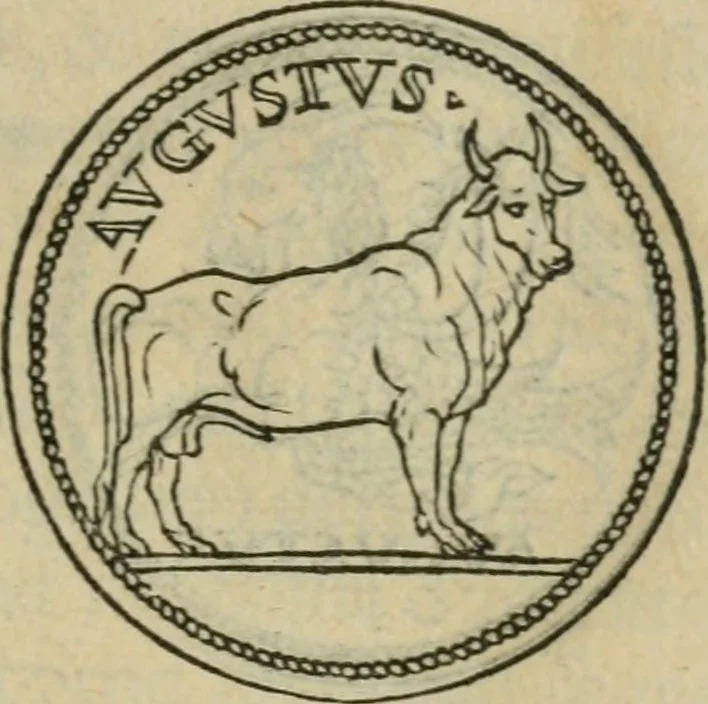 An illustration from Discorso di m. Sebastiano Erizzo, sopra le medaglie antiche : con la particolar dichiaratione di molti riuersi, 1559, leaf 166