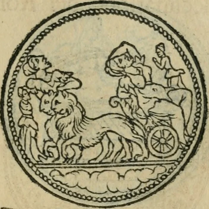An illustration from Discorso di m. Sebastiano Erizzo, sopra le medaglie antiche : con la particolar dichiaratione di molti riuersi, 1559, leaf 198