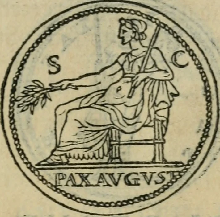 An illustration from Discorso di m. Sebastiano Erizzo, sopra le medaglie antiche : con la particolar dichiaratione di molti riuersi, 1559, leaf 206