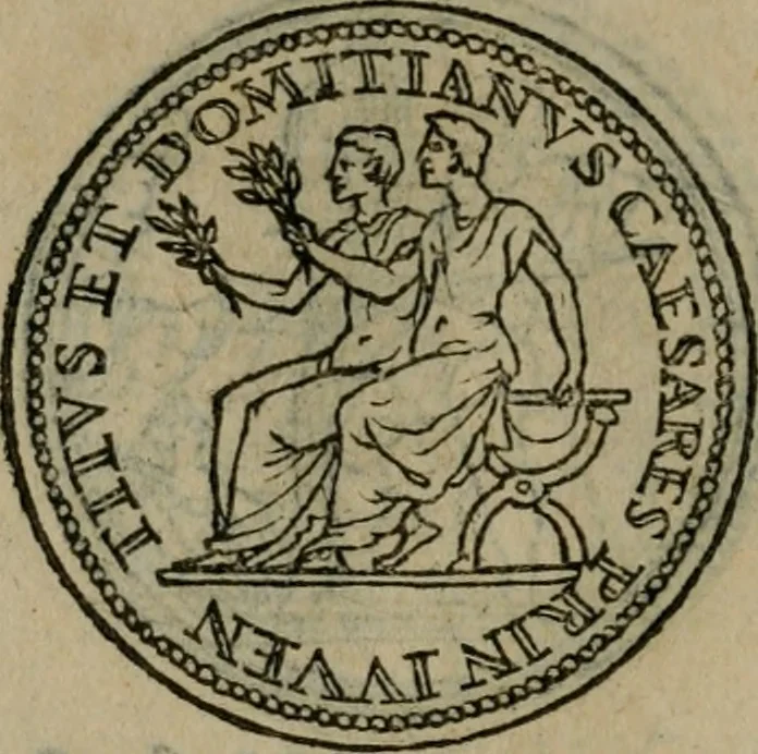 An illustration from Discorso di m. Sebastiano Erizzo, sopra le medaglie antiche : con la particolar dichiaratione di molti riuersi, 1559, leaf 213