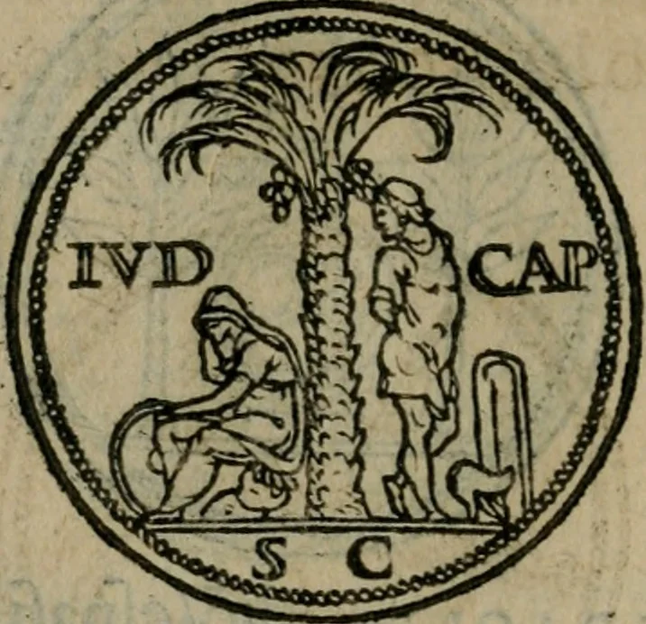 An illustration from Discorso di m. Sebastiano Erizzo, sopra le medaglie antiche : con la particolar dichiaratione di molti riuersi, 1559, leaf 215